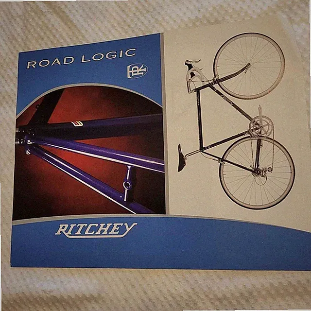 1998 Ritchey Road Logic Information Page Nitanium Steel Alloy Hand Built Classic