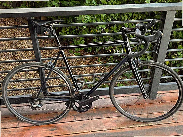 Explorateur - one-of-a-kind, custom lightweight travel bike using Ritchey system