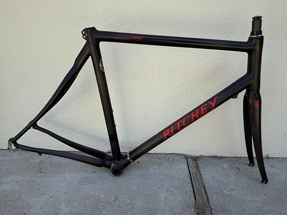 LARGE Ritchey Break-Away Carbon Rim Brake Road With Travel Case