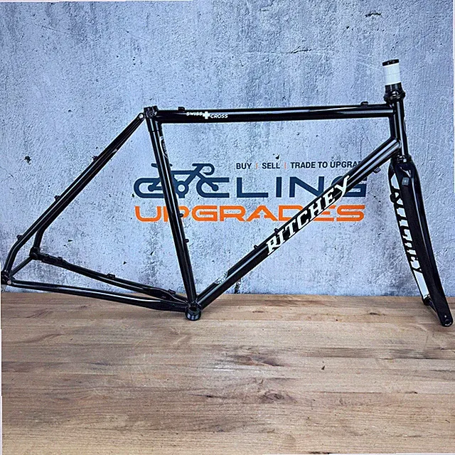 Low Mile! 2021 Ritchey Swiss Cross Medium Steel Disc Frameset 700c 2702g