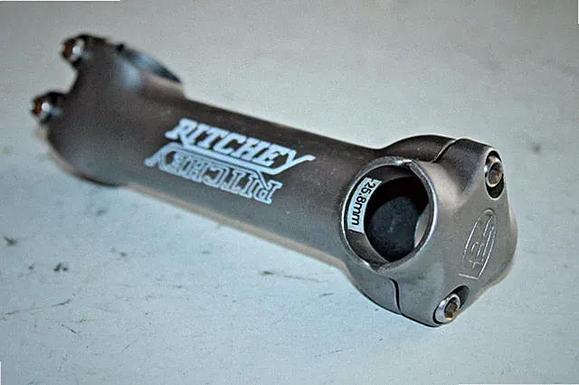 Ritchey 1" Treadless Bike Stem 130mm +/-19° 25.8mm Gray MTB Gravel Cafe Commuter