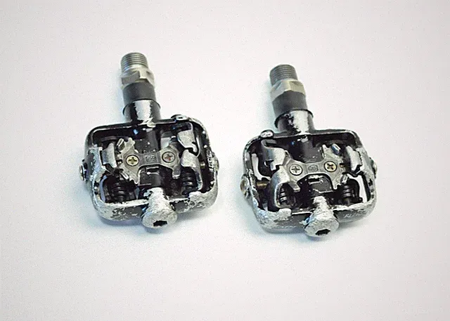 RITCHEY BLACK DUAL SIDE CLIPLESS BICYCLE SPD COMPATIBLE PEDALS 9/16 X 20 TPI