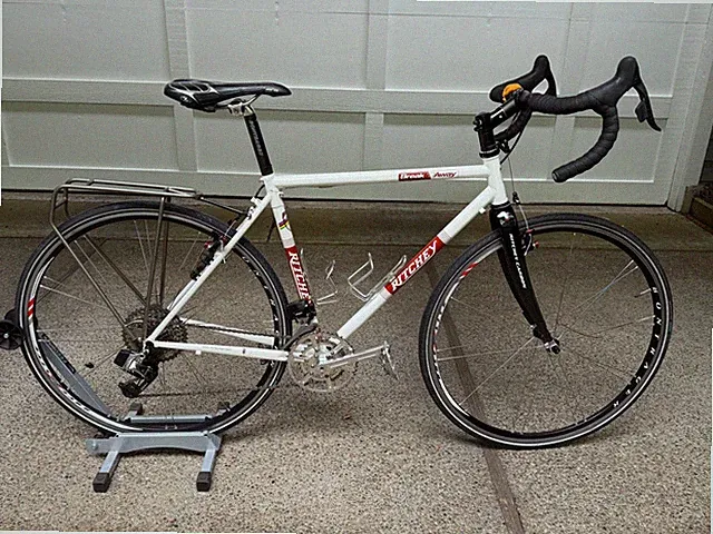 Ritchey breakaway 54cm steel frame, Carbon forks, Scram etap, airline case