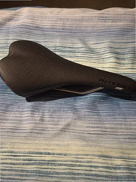 Ritchey Comp Streem Bike Saddle Black Steel Rails Road Gravel MTB 132mm