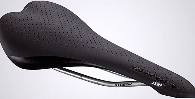 Ritchey Comp Streem Saddle - Steel, Black, 132mm
