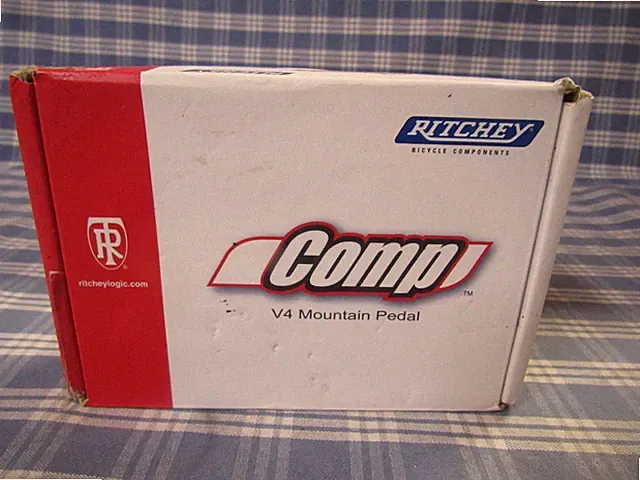Ritchey Comp V4 MTB Pedals (Pre-Owned Excellent Condition) FAST FREE SHIPPING.