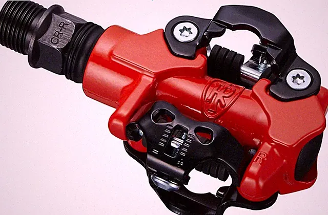 Ritchey Comp XC Pedals - Dual Sided Clipless with Platform, Aluminum, 9/16", Red