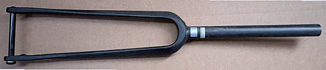 Ritchey WCS Carbon Gravel Fork 1-1/8", 47mm Rake, QR12, Flat Mount, Matte Carbon