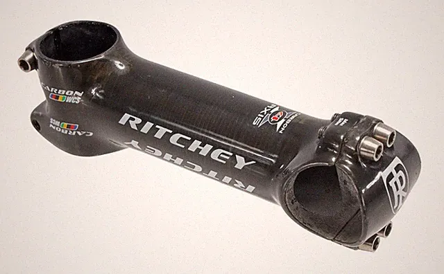 Ritchey WCS Matrix Carbon Road Bike Stem 31.8 x 120mm 6º BLACK 4 Bolt Gravel