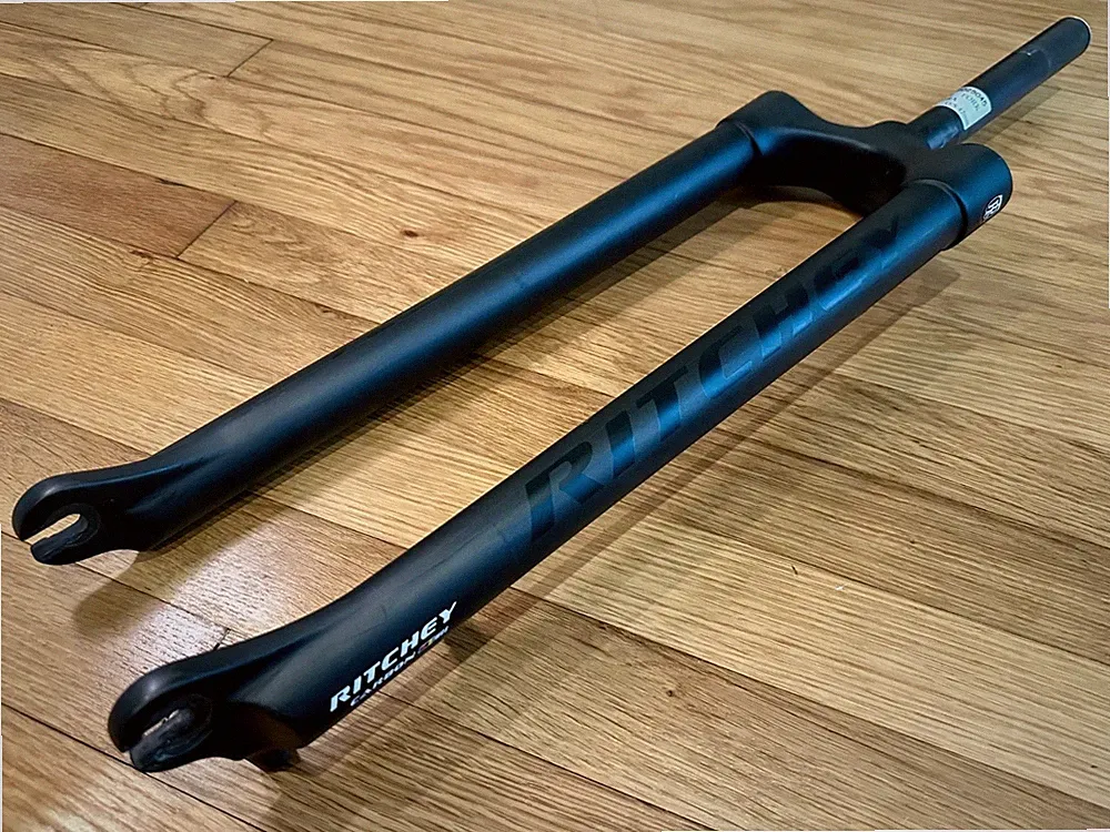 RITCHEY WCS MTN CARBON DISC FORK 1 1/8" (29") 9MM QR RIGID BIKE XC GRAVEL BLACK