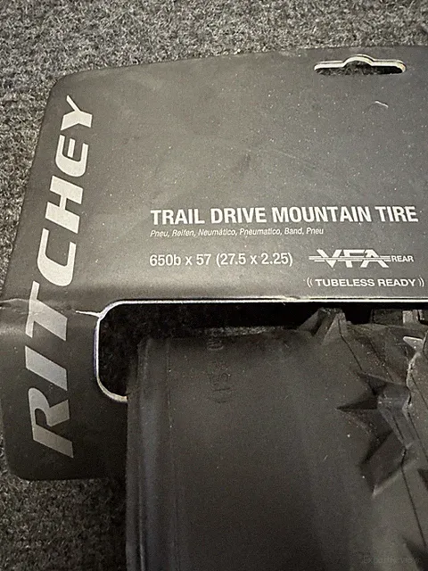 Ritchey WCS Trail Drive Tubeless Ready Rear MTB Mountain Bike Tire 27.5 x 2.25