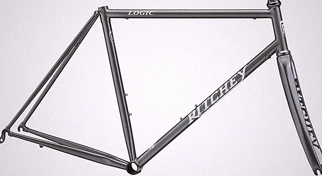 Road Logic Frameset - Anthracite - Ritchey Road Logic Frameset - 700c, Steel