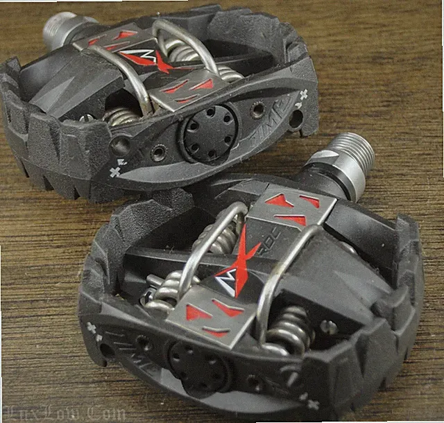 Time MX ROC MTB Bike PEDALS 9/16" Platform Clipless Vintage Mountain Bicycle NOS