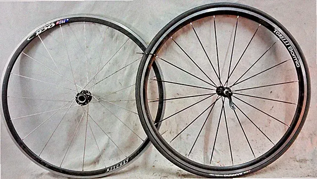 Torelli Bormio/Ritchey Zero System 700c Racing Road Bike WheelSet 130/100 4Parts
