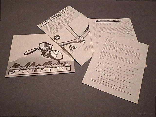 Vintage 1983 Ritchey Fisher Kelly Bicycle Brochure Catalog Mountain Bike