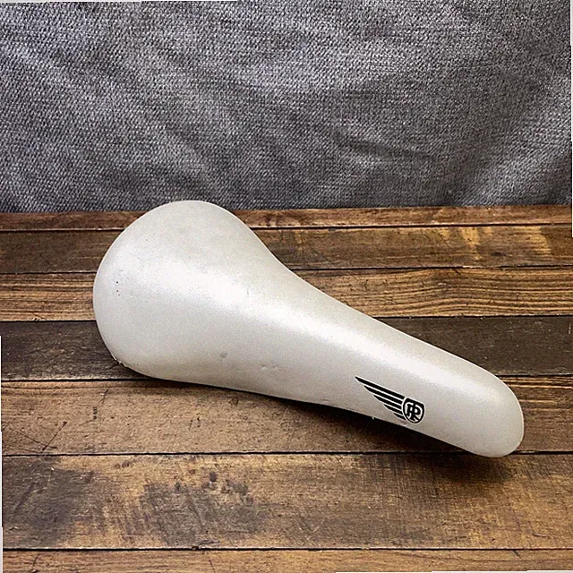 Vintage Ritchey Logic Saddle White 90s MTB Seat TR Tom Ritchey Mountain