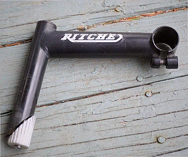 Vintage Ritchey Stem CrMo Mountain Bike Force 125mm 1" Quill 1990s MTB 22.2 25.4