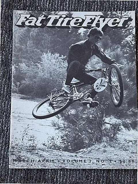 Vtg Nov 1983 FAT TIRE FLYER Mountain Bike Magazine Klunker Ritchey Cragg Vol 3#2