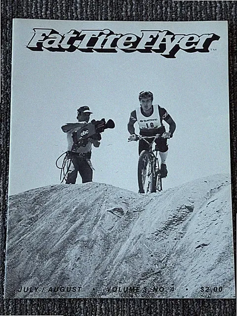 Vtg Nov 1983 FAT TIRE FLYER Mountain Bike Magazine Klunker Ritchey Cragg Vol3#4