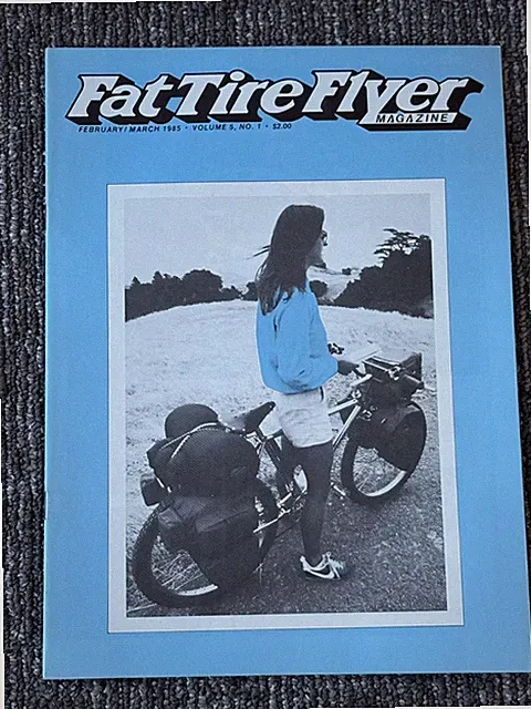 Vtg Nov 1985 FAT TIRE FLYER Mountain Bike Magazine Klunker Ritchey Cragg Vol 5#1